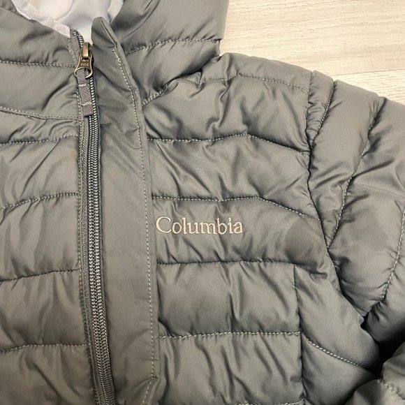Columbia boys grey lightweight puffer xs 6/7 - Picture 4 of 10